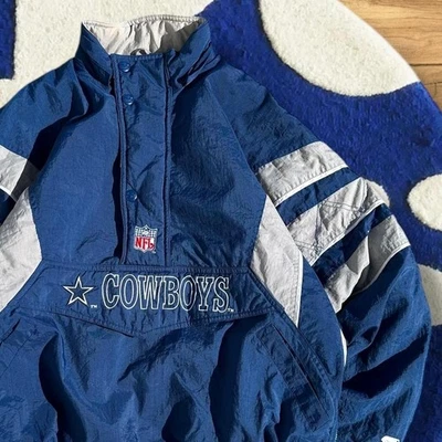 Chaqueta Grande Vintage Starter NFL Dallas Cowboys Pro Line Foto 1 de 4