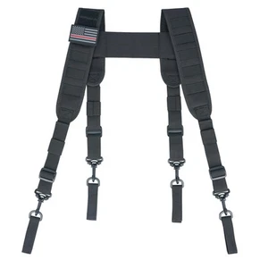 Tactical Suspenders for Duty Military Belt Harness Police Suspenders Law Enfo... - Picture 1 of 9