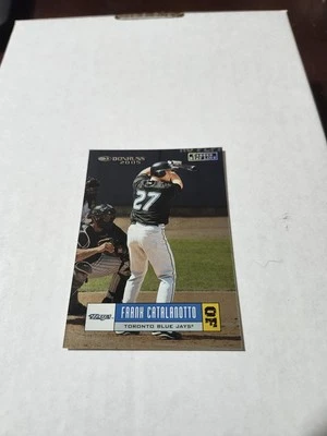 2005 Donruss Career Stat Line Frank Catalanotto # 367 #ed 99/296 - Image 1 of 2