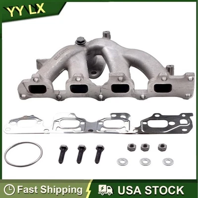 Colector de escape con juntas para GMC Terrain Chevrolet Equinox 2015-2017 2,4 L l4 Foto 1 de 4