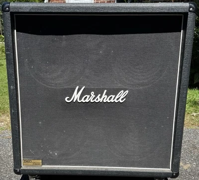 2001 Marshall 1960BC Classic 100 Watt 4X12 Speaker Cabinet Celestion Greenbacks - Image 1 of 4