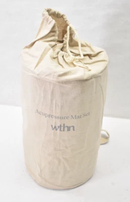 WTHN Acupressure Mat Set w Carry Case Pillow & Memory Foam Mat Genuine EOM - Image 1 of 4