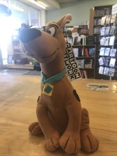 CARTOON NETWORK 9" SCOOBY DOO DOG PLUSH STUFFED ANIMAL 1997 PLAY BY PLAY