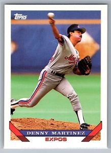 1993 TOPPS CARD # 610 Denny Martinez - Montreal Expos - Picture 1 of 2