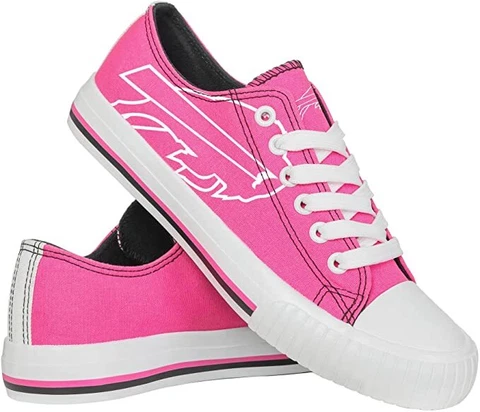 Buffalo Bills NFL FOCO Women's Highlights Low Top Canvas Shoe Cover