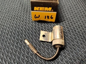 KEM # W186 Ignition Condenser Fits Mazda appl 1972-79 - Picture 1 of 1