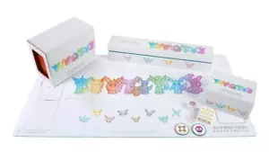 Pokemon Chinese EEVEE Playmat+Card deck box+Storage box+DIce+Damage Counters - Picture 1 of 3