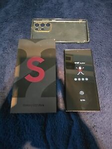 Samsung Galaxy S22 Ultra SM-S908B/DS - 256GB - Burgundy (Unlocked)