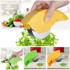 Taglia Affetta Verdure Herb Mincer Manuale Trita Sminuzza Cipolla Erba Cucina - Foto 1 di 1