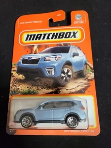 2024 Matchbox 78/100 2019 SUBARU FORESTER Blue New Near Mint - Picture 1 of 2