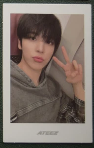 ATEEZ Golden Hour Part 3 12th Mini Album YUNHO Photocard Official Platform A - Picture 1 of 2
