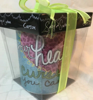 Taza Bendice Tu Corazón Nueva Regalo En Caja Peor Maldición Que Puedes Obtener atrevida y Southern Nueva en Paquete Foto 1 de 4
