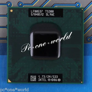 100% OK SL9WE For Intel Core 2 Duo T5300 1.73 GHz Dual-Core Laptop Processor CPU - Picture 1 of 1