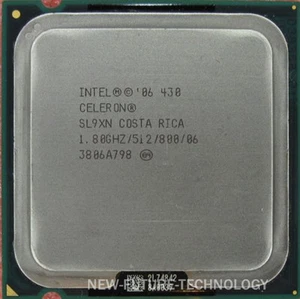Intel Celeron 430 1.8 GHz CPU Processor SL9XN LGA 775 Processor 512k/800 MHz - Picture 1 of 1