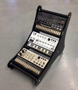 Korg Volca 3 tier perspex/acrylic synth holder/stand New Inbox - Picture 1 of 14