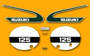 Compatible with Suzuki 1974 TM125 - Decal Set - Picture 1 of 1