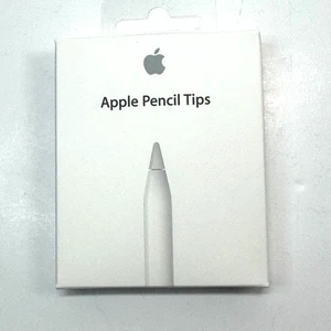 Apple Pencil Tips 4 Pack Genuine Apple Replacement Tips MLUN2AM/A New Sealed - Zdjęcie 1 z 3