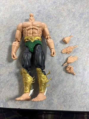 Marvel Legends Namor 2024 Versión Completo Cuerpo Forraje 6" Escala Buck Manos Nuevo Foto 1 de 4