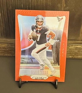 2024 Panini Prizm Deca - C.J. Stroud #123 Red Prizm 168/199 Houston Texans - Picture 1 of 2