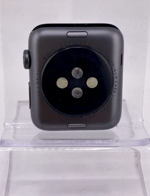 Apple Watch Series 3 - 42mm - GPS Grey  Colour - LCD missing . full working - Image 1 of 4