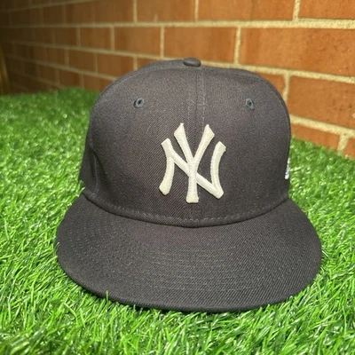 New York Yankees New Era 2000 Subway Series Parche Lateral 59FIFTY Sombrero Ajustado - Azul Marino Foto 1 de 4