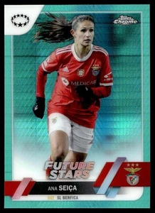 2022 Topps Chrome UEFA Women's Champions League Ana Seiça S.L. Benfica (women) - Picture 1 of 2