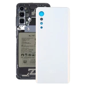 Battery Back Cover for LG Velvet LMG910EMW LM-G910EMW / velvet 5G KR white - Photo 1 sur 1