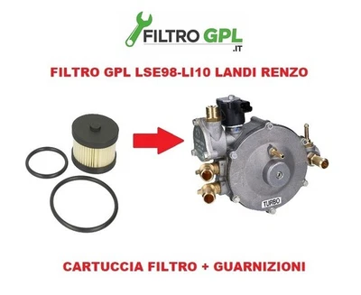 FILTRO GPL LI10 FASE LIQUIDA RIDUTTORE LSE98 LI10 67R010056 POLMONE GAS LI10