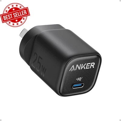 25W Super Fast Charging USB C Charger, Compact and Portable, 25W SFC Charger Com - image 1 of 4