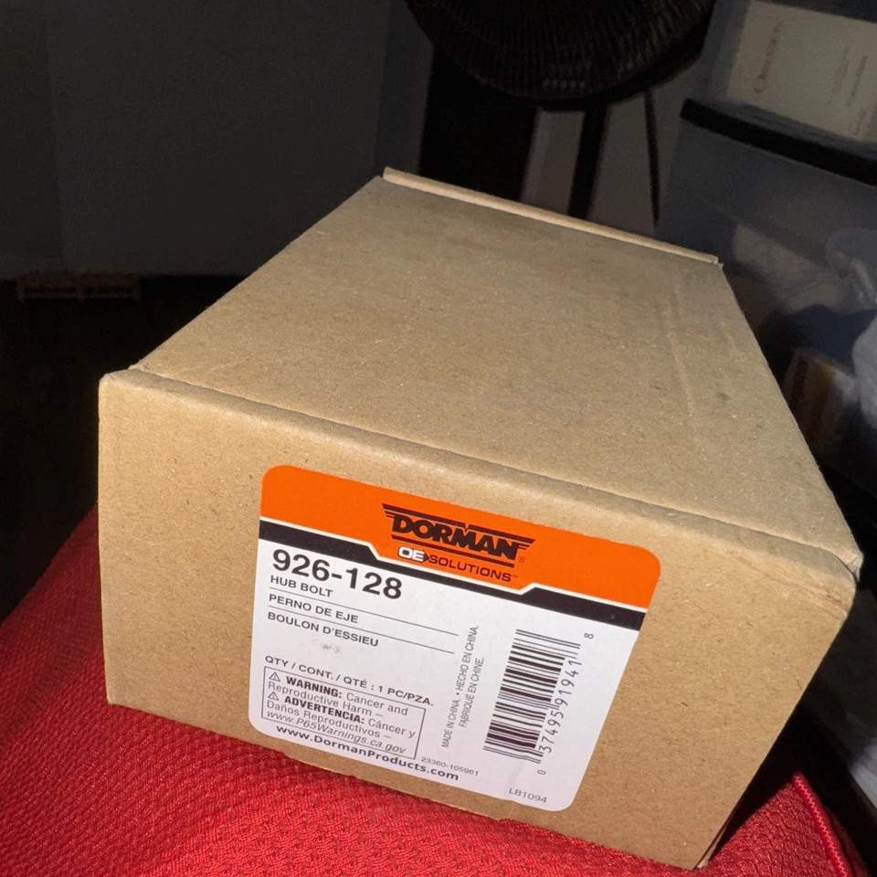 Dorman 926-128 Front Wheel Hub Bolt For Ford Transit-150 Transit-250 Transit-350 - Imagem 1 de 3