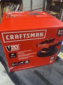 New CRAFTSMAN CMCE100B V20 20V Cordless 10” Variable Speed Polisher TOOL ONLY - Picture 1 of 5