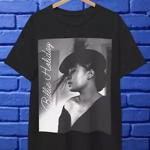 Billie Holiday Shirt, First Soul Diva, OG Amy Winehouse, Vintage Jazz Legend Bla - Picture 1 of 3