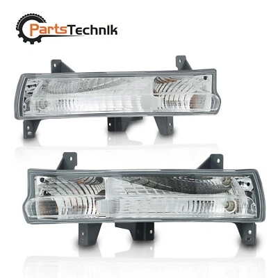 For 2018-2021 Jeep Compass 55112720AB Pair Front Bumper Fog lamps Parking Lights - Image 1 of 4