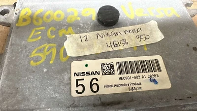 Computadora ecu ecm MEC901-902 Nissan Versa 2012 Foto 1 de 3