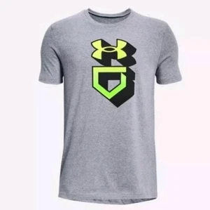 Boys Under Armour Baseball Gradient Icon Boys Short Sleeve T-Shirt; Large; NWT - Picture 1 of 1