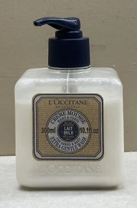 L'Occitane Creme Mousse Milch Sheabutter extra schonend waschen 10,1 flüssige Unzen Neu aus altem Lagerbestand - Bild 1 von 2