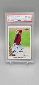 Rob Kaminsky 2013 Leaf Memories Auto GOLD /25 Rookie Prospect PSA 8 - Picture 1 of 1