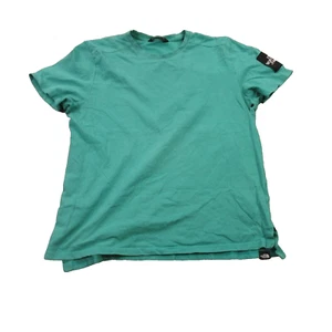 North Face Shirt Mens Large Short Sleeve Green Crew Neck Outdoors Cotton - Picture 1 of 9