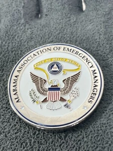 Alabama Association of Emergency Managers Challenge Coin Police Fire EMS - Picture 1 of 3