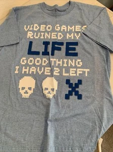 NWT Hybrid Boys SS T-Shirt Sz 10/12(L) Blue Graphic Retail: $12 (MW-394 X2) - Picture 1 of 5