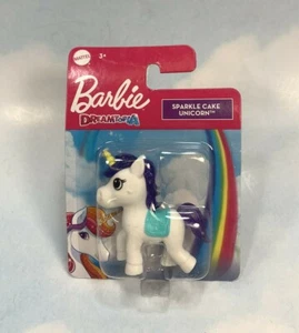Barbie bambola Dreamtopia animale domestico torta scintillante bianco unicorno pony - Foto 1 di 3