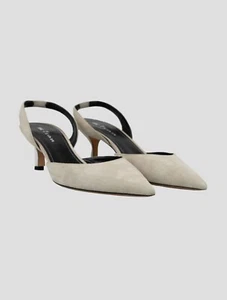 NEW IMPERFECT KITON HEELS 100% LEATHER SUEDE SIZE 6 UK 7 US 40 EU H489 - Picture 1 of 6