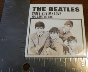 NEW BEATLES CAN'T BUY ME LOVE MCCARTNEY LENNON STARR HARRISON MAGNET - Imagen 1 de 1