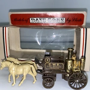 LLEDO DAYS GONE GWR  Model Fire Brigade Swindon Horse Steam Engine - Picture 1 of 5