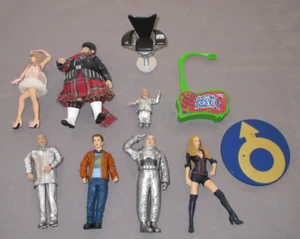 Vintage Austin Powers Action Figures Lot of 7 Fembot Scott Evil Mini Me Felicity - Picture 1 of 13