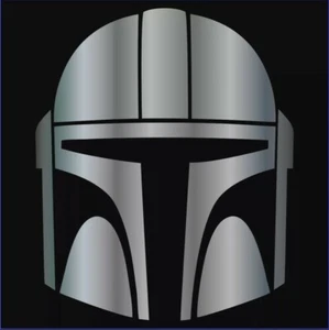 Calcomanía de vinilo The Mandalorian Boba Fett. Ventanas de camión para automóvil Star Wars, Baby Yoda  - Imagen 1 de 6