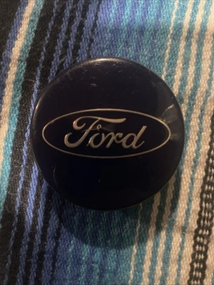 单原始设备制造商蓝色中心盖适用于 2013 - 2019 年福特 Edge Escape Taurus 6M21-1003-AA — 第 1/4 张图片