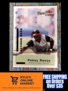 Pokey Reese Cincinnati Reds 2001 Fleer Triple Crown #155 - Picture 1 of 5