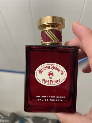 Brooks Brothers 1818 Red Fleece For Him Eau De Toilette 100 ml 3,4 OZ de colección Foto 1 de 4