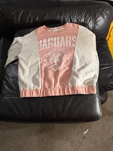 ZOE & LIVE PANTALONCINI E FELPA CON CAPPUCCIO DONNA S JAGUARS nuovi con etichette vendita guardaroba studio - Foto 1 di 7